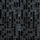Декоративная мозаика JNJ Mosaic DD-1516 300x300 (чёрный)