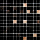 Декоративная мозаика JNJ Mosaic JC890 327x327 (чёрный)