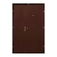 Входная металлическая дверь Промет Профи DL (двустворчатая / полуторка) 2050х1250 (левая)