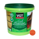 Лак VGT пропиточный с антисептиком 0,9 кг (махагон)