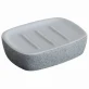 Мыльница серая Stone 06312