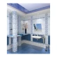 Плитка керамическая Beryoza Ceramica ЕЛЕНА 200x300 (голубая) 822070111
