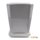 Горшок для цветов керамический CR15036-1 (серый)