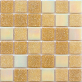 Декоративная мозаика М-Витреа Sparkle SPARKLE 08 322x322 (золотой)