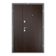 Входная металлическая дверь Промет Спец DL Венге 2050х1250 мм (левая)