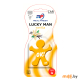Ароматизатор на полимерной основе для автомобиля Real Fresh Lucky man Vanilla