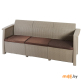 Диван садовый Keter Toledo Love Seat Max (капучино)