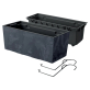 Горшок цветочный Prosperplast Urbi Case Beton Effect DUC400EW-S433