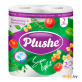Полотенце бумажное Plushe Super Light белое 2сл. 10м 2рул./12