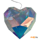 Светильник декоративный Uniel Сердце на батарейках 3AA (не в/к). 100 светодиодов. Белый свет. Цвет корпуса радужный. ULD-R511 3АА HEART