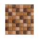 Декоративная мозаика MVA Print Mosaic Микс 25-FL-S-030 317x317 (коричневый)