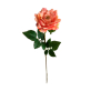 Искусственный цветок 06-137-O (цвет: зелёный,светло-оранжевый)