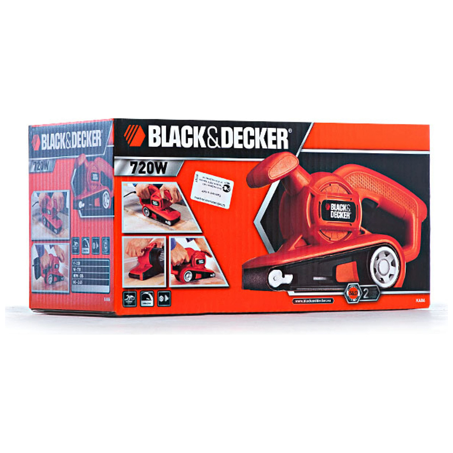 Ленточная шлифмашина Black & Decker KA86-QS купить в Mile