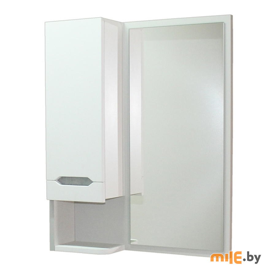 Шкаф навесной СанитаМебель Сизаль (14.500) левый купить в Минске